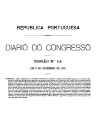 Capa Congresso da República